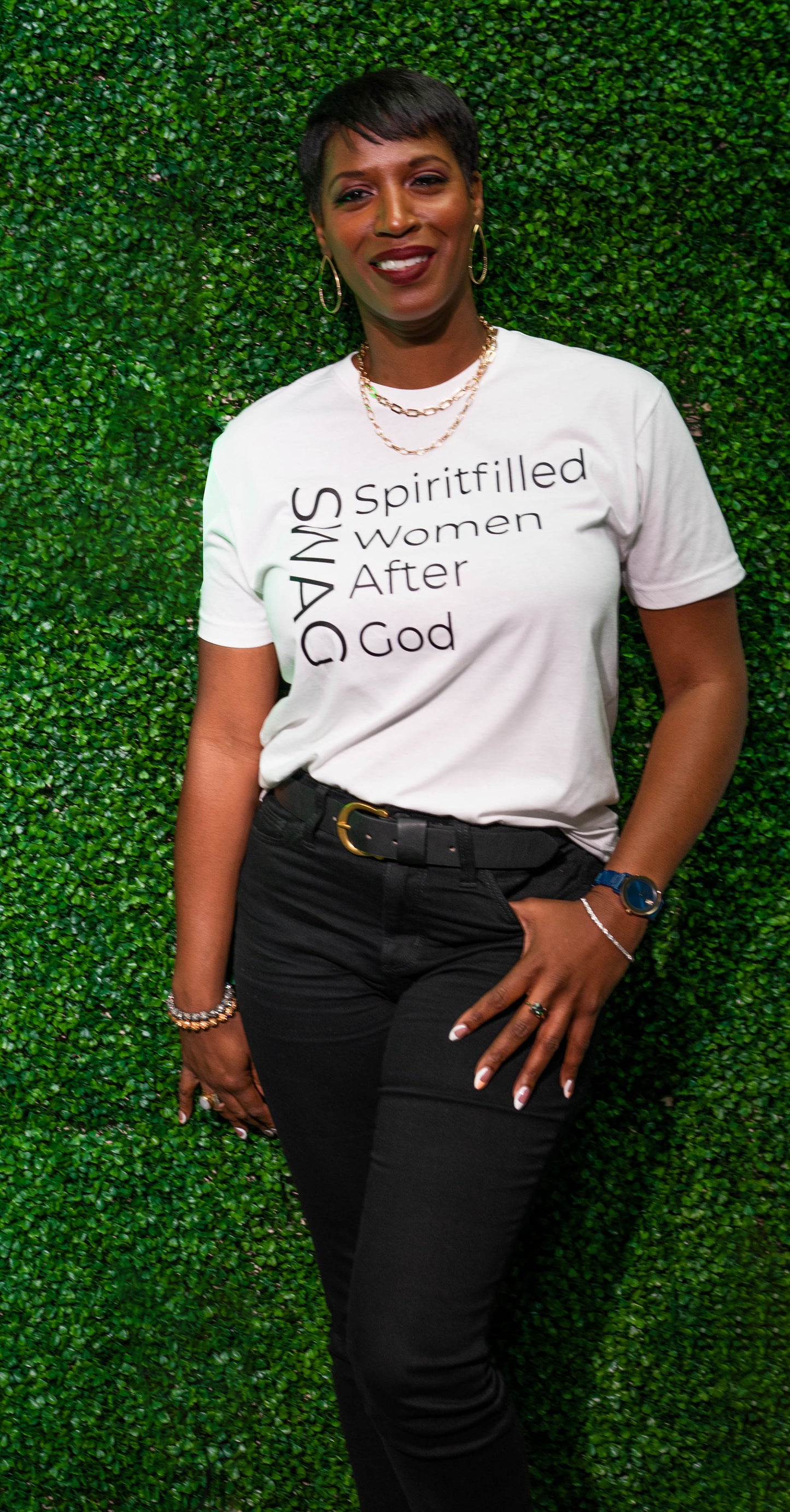 SWAG: Spirit-Filled Woman After God T-Shirt – Wear Your Faith with Confidence