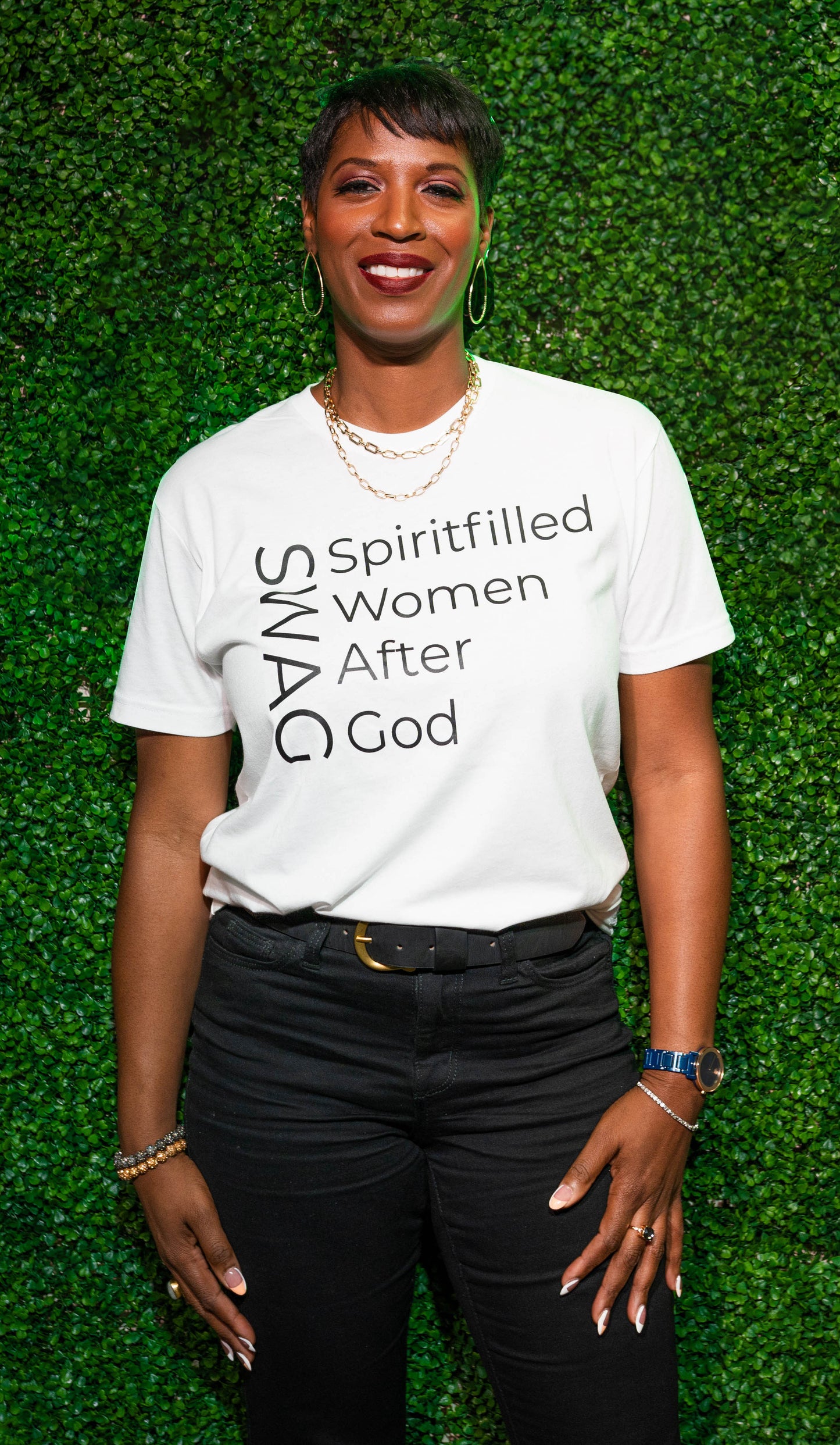 SWAG: Spirit-Filled Woman After God T-Shirt – Wear Your Faith with Confidence